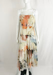 NEW Celine Tiered Maxi Dress Size S