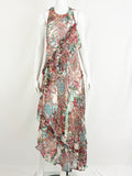 Zimmermann Floral Ruffle Maxi Size 8