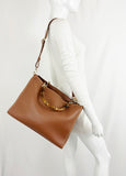 NEW Visona Bamboo Handle Tote w/Strap