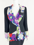 Chanel Suit W/Silk Accent Size M/10