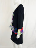 Chanel Suit W/Silk Accent Size M/10