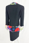 Chanel Suit W/Silk Accent Size M/10