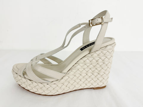 NEW Lola & Lo Braided Wedge Sandal Size 8