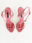 Dolce & Gabbana Crystal Strappy Heels Size 7