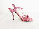 Dolce & Gabbana Crystal Strappy Heels Size 7