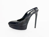 Saint Laurent Slinback Platform Pumps Size 8.5