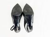 Saint Laurent Slinback Platform Pumps Size 8.5