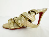 Christian Louboutin Leather Lace-Up Sandal Size 8.5