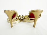 Christian Louboutin Leather Lace-Up Sandal Size 8.5