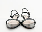 NEW Miu Miu Glitter Sandal Size 7.5