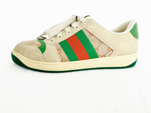 NEW Gucci Web Sneakers Size 10