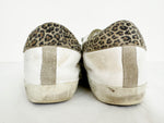 Golden Goose Fatigue w/Leopard Sneaker Size 10