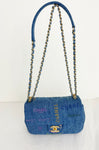 NEW Chanel Denim Flap Shoulder Bag