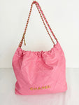 Chanel 22 Leather Hobo