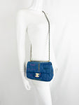 NEW Chanel Denim Flap Shoulder Bag