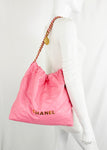 Chanel 22 Leather Hobo