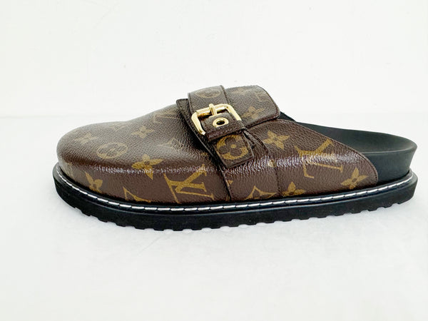 NEW Louis Vuitton Monogram Mules Size 8 – KMK Luxury Consignment