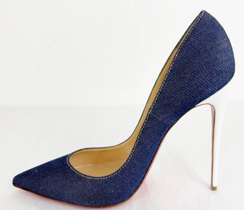 Christian Louboutin Denim Stiletto Size 10