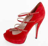 Gucci Strappy Platform Pumps Size 9