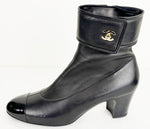 Chanel 2020 Cap-Toe Boots Size 11