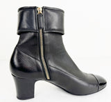 Chanel 2020 Cap-Toe Boots Size 11