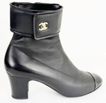 Chanel 2020 Cap-Toe Boots Size 11