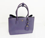 Prada Saffiano Leather Double Tote