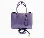 Prada Saffiano Leather Double Tote
