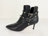 Valentino Rock Stud Stiletto Bootie Size 7