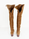 Chloe Suede Knee High Boots Size 7