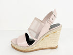 Balenciaga Leather and Mesh Wedge Size 8