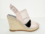 Balenciaga Leather and Mesh Wedge Size 8