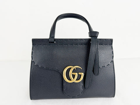 Gucci Marmont Handle Bag w/Strap