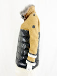 Moncler Cygne Shearling Down and Lamb Coat Size XS-S