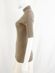 NEW Brunello Cucinelli Metallic Cashmere Top Size M