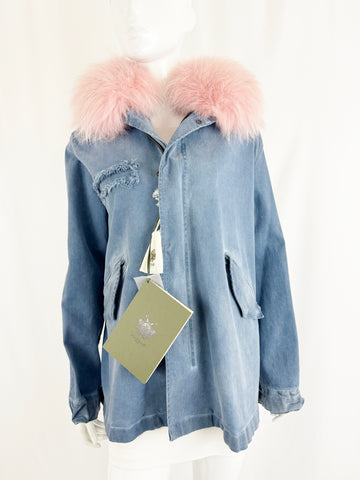 NEW Mr & Mrs Italy Denim Parka Size M