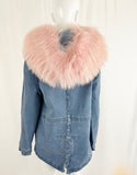 NEW Mr & Mrs Italy Denim Parka Size M