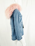 NEW Mr & Mrs Italy Denim Parka Size M