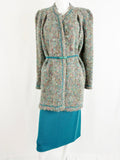 St. John Skirt Suit w/Belt Size S