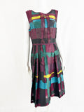 Carolina Herrera Colorblock Dress Size 10