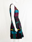 Carolina Herrera Colorblock Dress Size 10