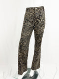 Moschino Cheetah Print Pant Suit Size M/L