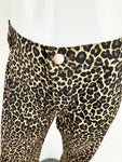 Moschino Cheetah Print Pant Suit Size M/L