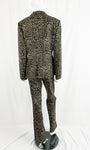 Moschino Cheetah Print Pant Suit Size M/L