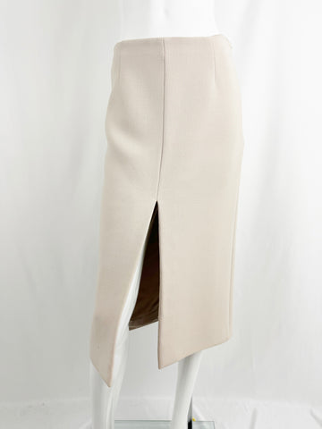 Prada Slit Wool Skirt Size 6