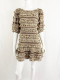 LoveShackFancy Fringe Accent Dress Size S