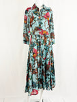 NEW Samatha Sung Midi Dress w/Belt and Scarf Size 6