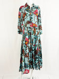 NEW Samatha Sung Midi Dress w/Belt and Scarf Size 6