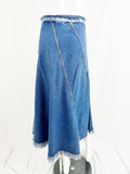 Sportmax Denim Maxi Skirt Size S