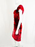 Moschino Couture Velvet Dress Size 6